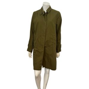 Taylor Stitch Woman’s Olive Button Trench Coat